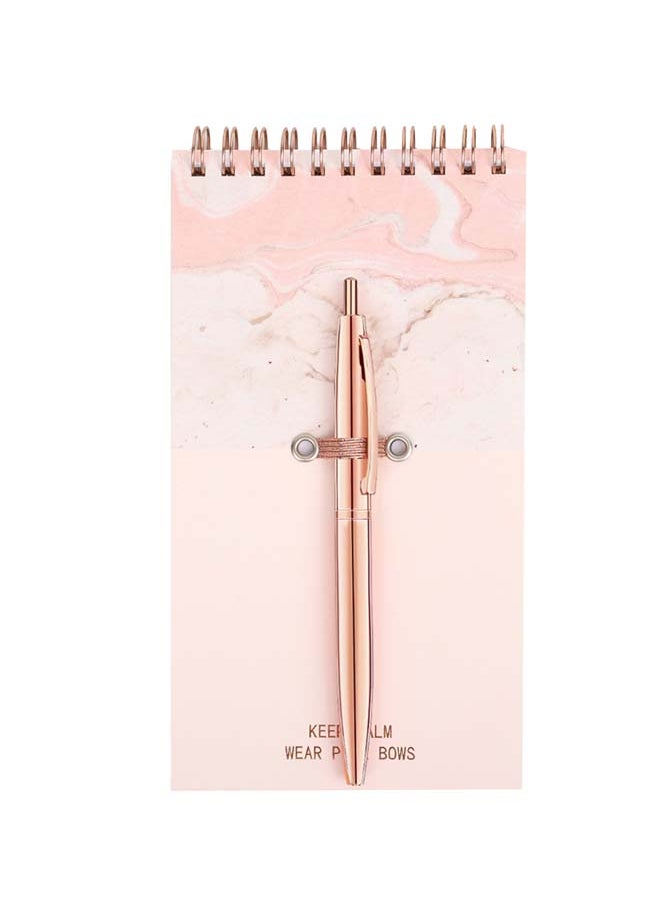 Rose Gold Series Note Pad Set (60 Sheets) PDQ