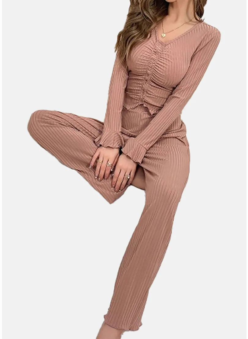 يونيكي Mauve Solid Pyjamas & Top
