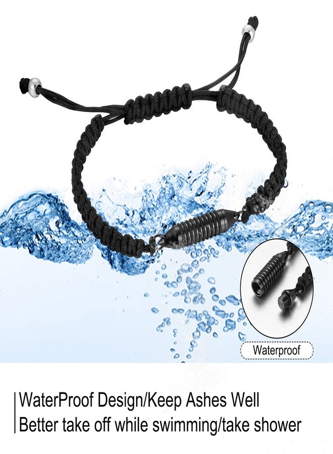 abooxiu Urn Bracelet for Ashes Cremation Bracelets for Ashes Stainless Steel Ash Bracelet for Men Women Memorial Ash Holder Cremation Bangles for Human Ashes - Image 5