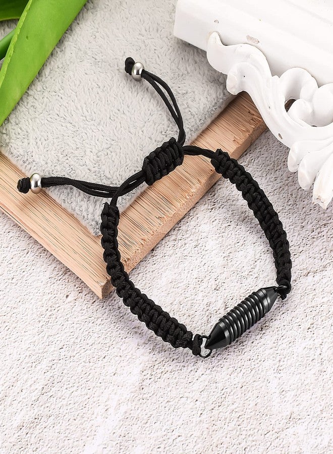 abooxiu Urn Bracelet for Ashes Cremation Bracelets for Ashes Stainless Steel Ash Bracelet for Men Women Memorial Ash Holder Cremation Bangles for Human Ashes - Image 3