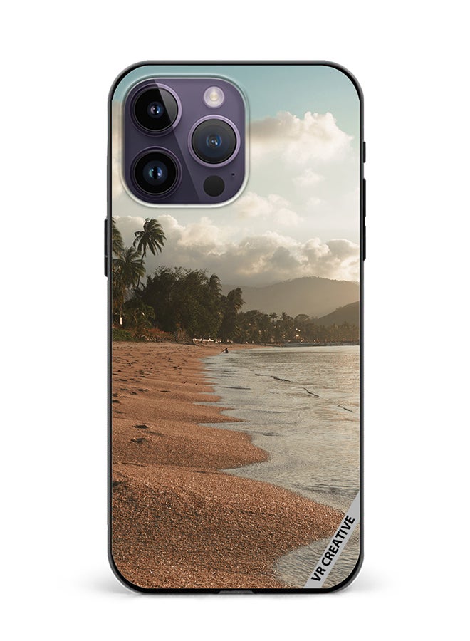 VR CREATIVE Protective Case Cover For Apple iPhone 16 Pro Max Summerside Design Multicolour