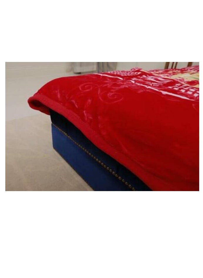 PARRY LIFE - Parry Life Spinacho Single Ply Embossed Blanket 160X220 cm - Image 1