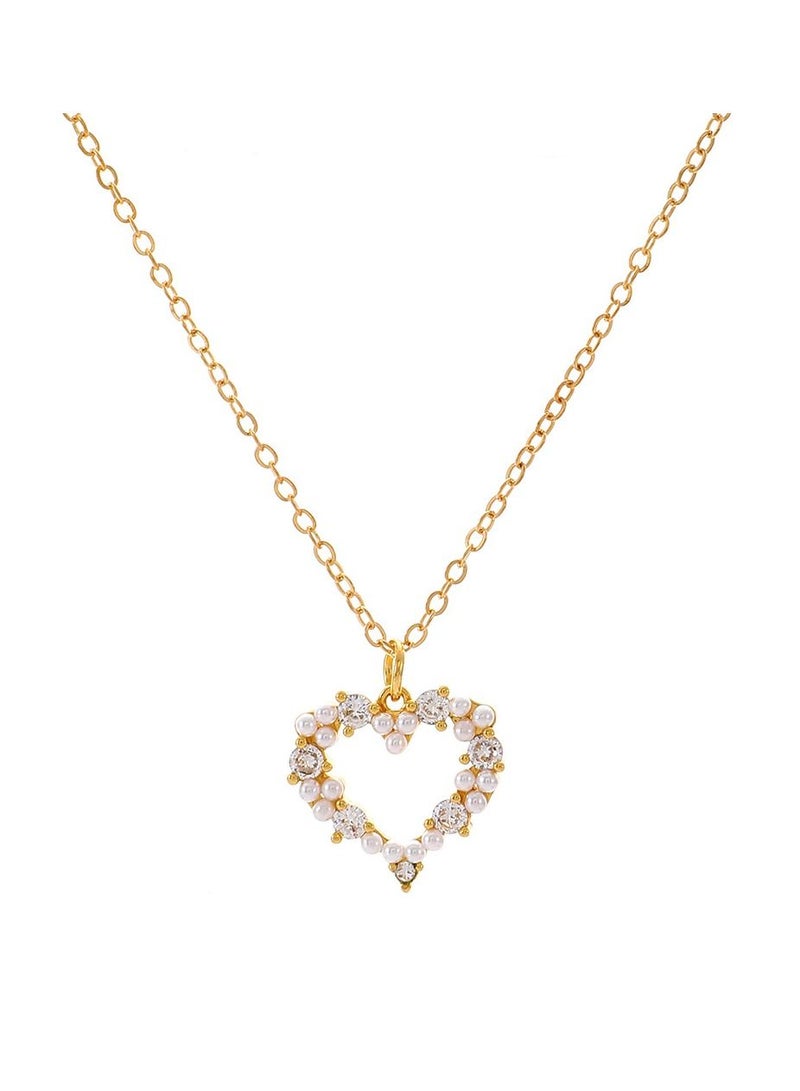 ساتينور انقطاع القلب قلادة اللؤلؤ - Image 1