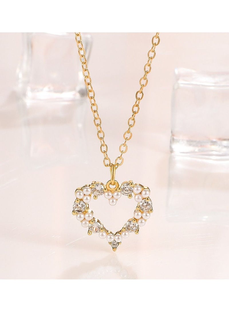 ساتينور انقطاع القلب قلادة اللؤلؤ - Image 3