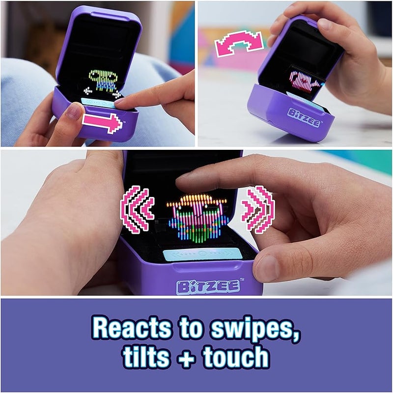 Bitzee , Interactive Toy Digital Pet with 15 Animals Inside, Virtual Electronic Pets React to Touch, Kids Toys for Girls and Boys - Image 2