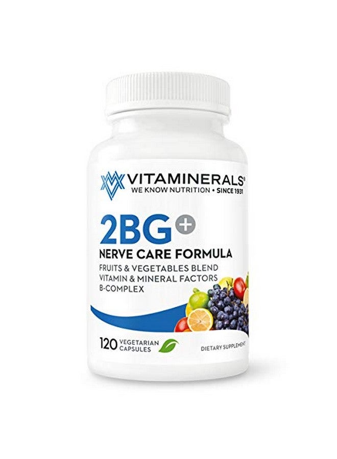 Vitaminerals 2Bg+™ B Complex Immune Support High Potency B Complex And Multivitamin (120) - Image 1