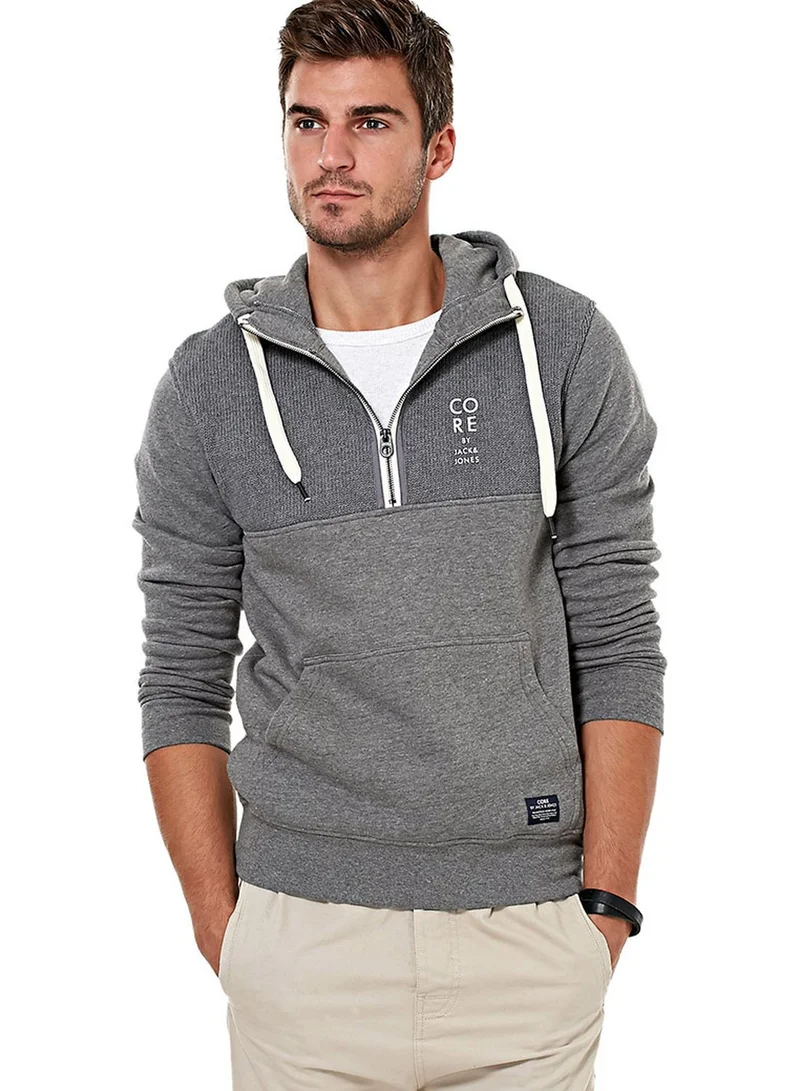 JACK & JONES Core Nick Zip Hoodie