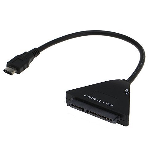 Sedna - USB 3.1 to SATA III Adapter Dongle with Type C Connector for MAC Book, with Free HDD/SSD Rubber Stand - Image 1