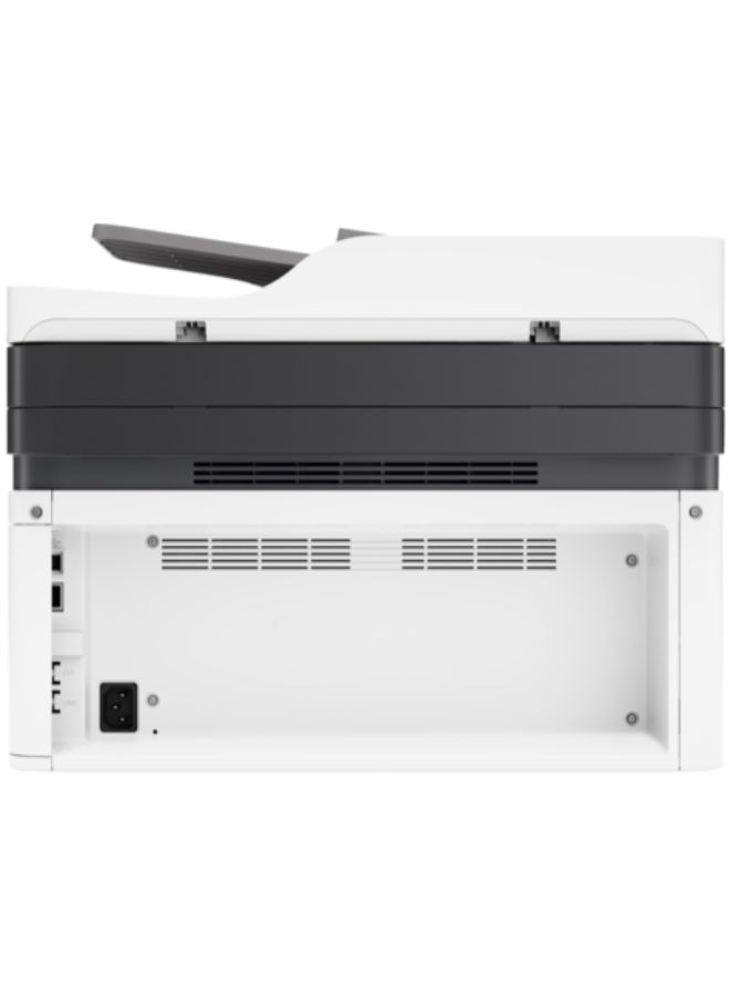 HP طابعة ليزر 137Fnw للطباعة والنسخ والمسح الضوئي - لون أبيض طراز [4ZB84A] أبيض/رمادي - Image 3