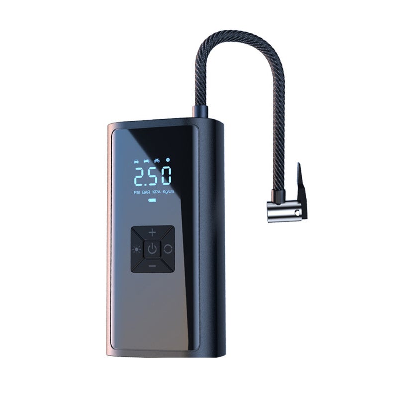 12V Car Digital Tire Inflator 150PSI Air Compressor 4500mAh Inflatable/Flashlight/SOS/Lighting lamp/Power Bank Charging for Mobile Phone - Image 1