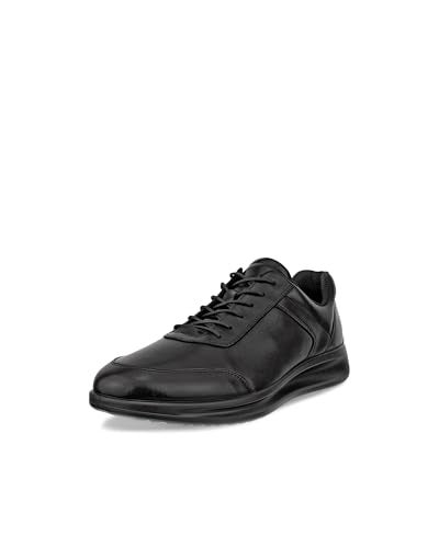 ECCO Men's Aquet Tie Shoe, Black Sneaker, 47 M EU (13-13.5 US) - Image 2