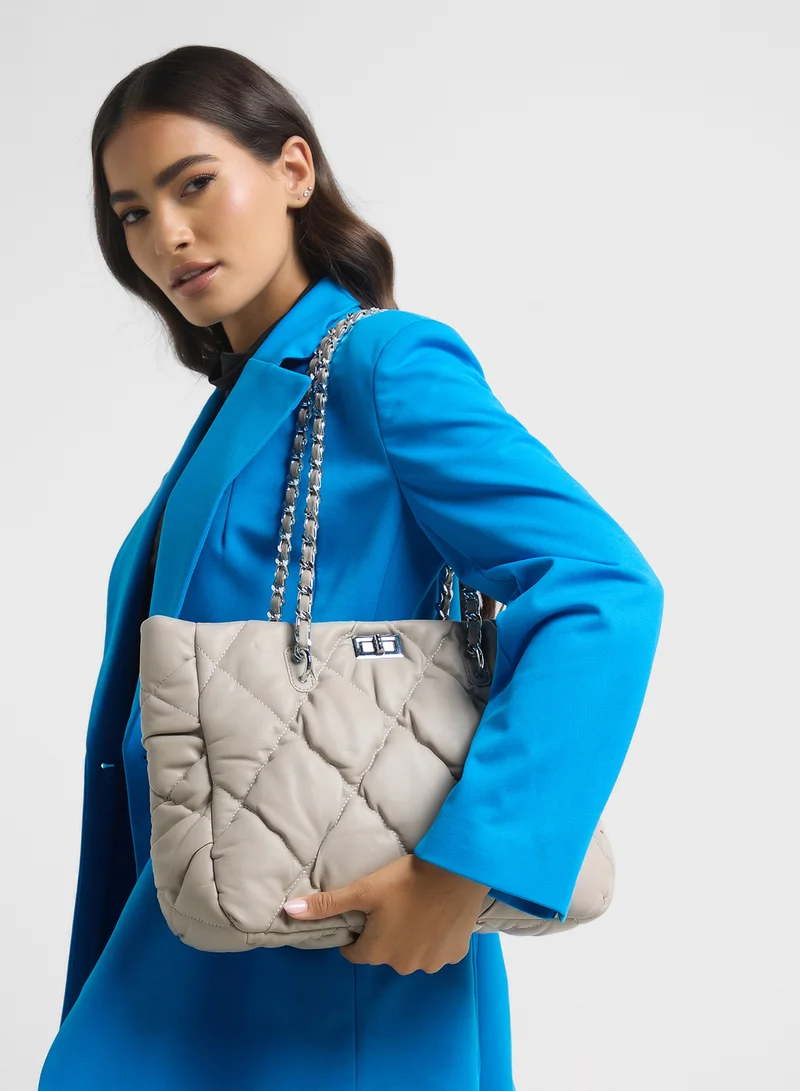 ايلا Quilted Ladies Tote Bag