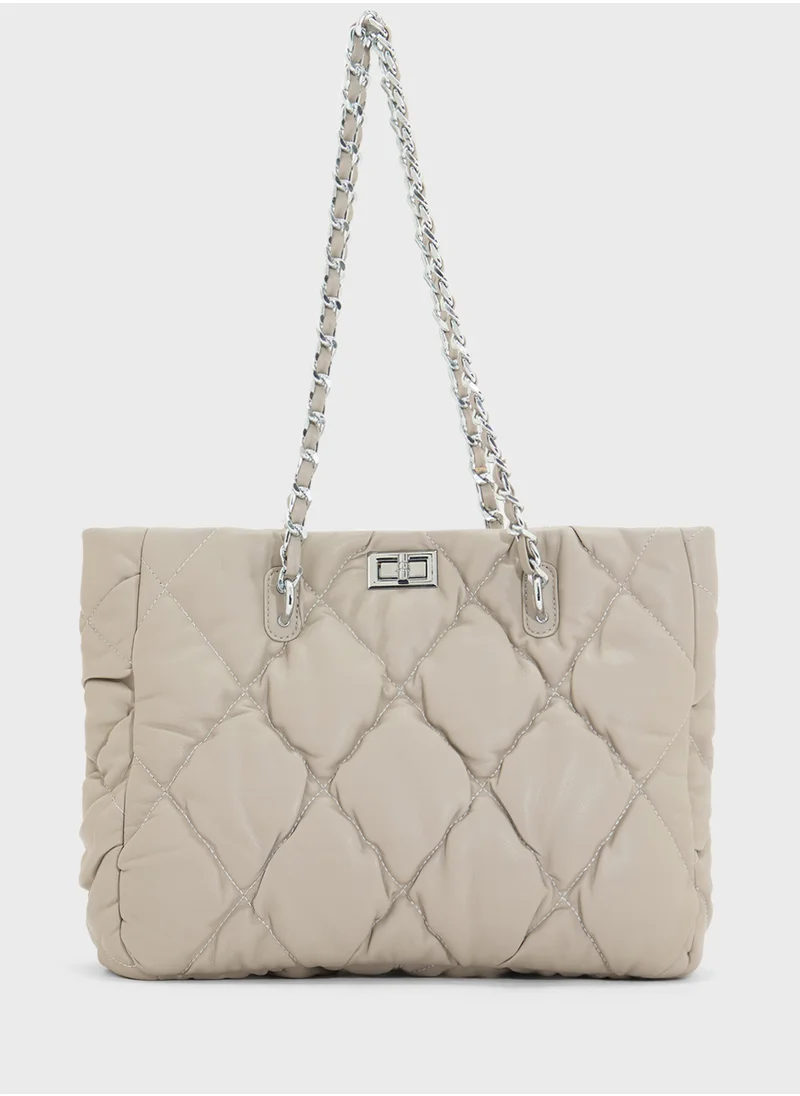 ايلا Quilted Ladies Tote Bag