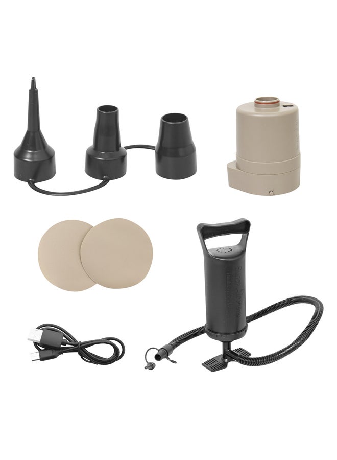 DPT Inflatable air sofa Kaki Size 178*85*72 Cm - Image 4