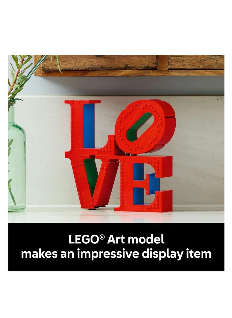 LEGO Love Building Set, Model Kit For Adults To Build, Great As A Home Office Decoration Piece Or Gift 31214 - pzsku/Z4D6430B1F9BD7375830EZ/45/_/1738150783/54295aac-73e5-4fee-80e7-607722de8543