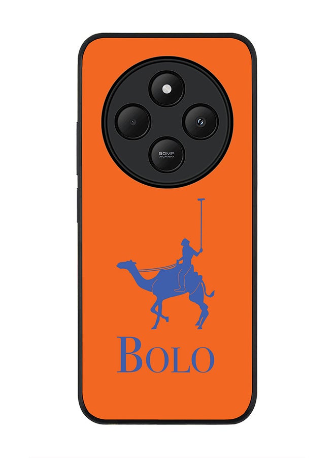 Stylizedd For Xiaomi Poco C75 / Xiaomi Redmi A4 Case,Slim fit Camera Protection, Shockproof Thin Phone cover - BOLO Orange - Image 1