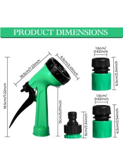 Generic 15-Meter Garden Hose Set with Thread Connectors and Sprayer - Lightweight and Durable, No-Kink with High-Performance Connectors, Lead-Free, Drinking Water Safe  - Image 4