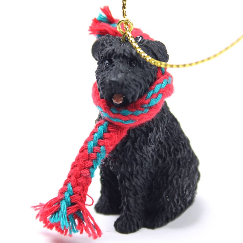 Conversation Concept Bouvier Des Flandres Tiny Miniature One Christmas Ornament - Delightful! - Image 1