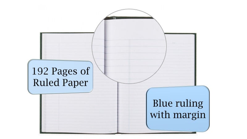 Blueline Business Notebook, Green, 9.25" x 7.25", 192 Pages (A9.84) - Image 3