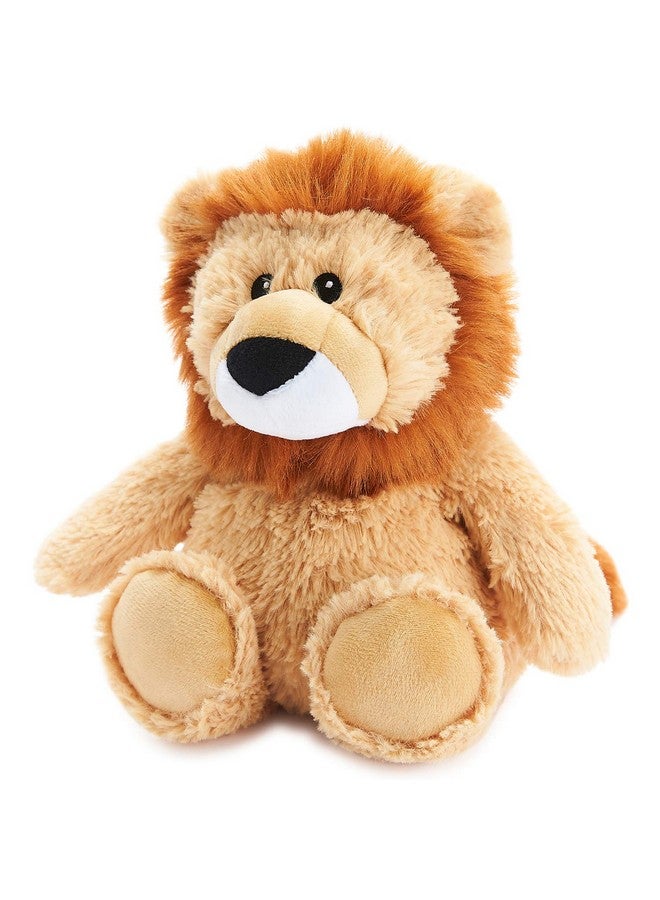 Warmies Lion Microwavable, Hot Or Cold For Cool Relaxation And Warm Relief, Lavender Scented Cozy Plush Animal - Image 1