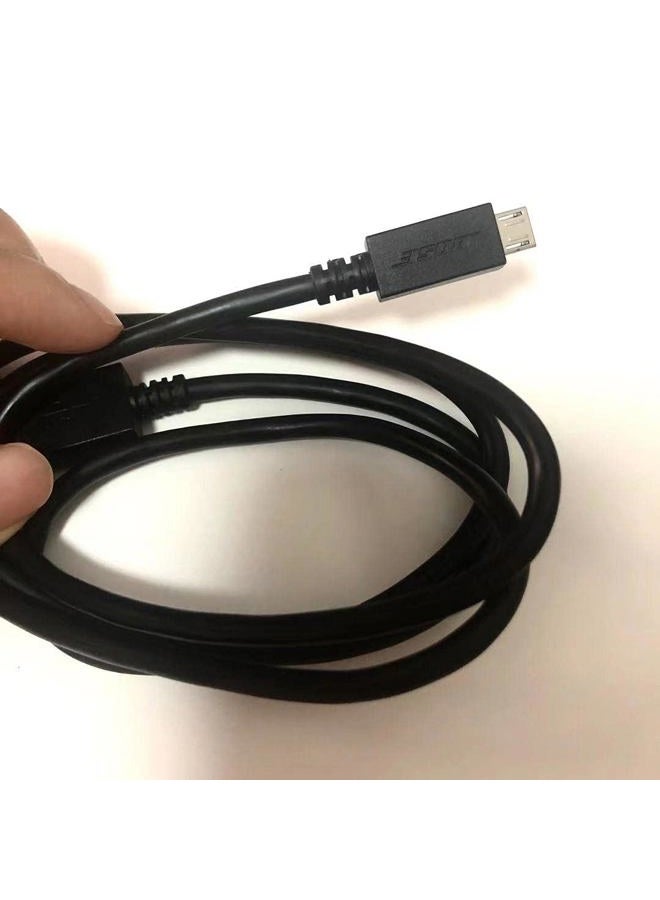 LZYDD USB to Micro Port Charging Cable for Bose SoundLink Mini Bluetooth Speaker II/Bose QuietComfort 35 QC30 / SoundLink Revolve (Black) - Image 4