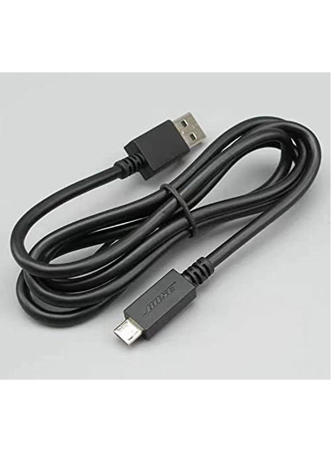LZYDD USB to Micro Port Charging Cable for Bose SoundLink Mini Bluetooth Speaker II/Bose QuietComfort 35 QC30 / SoundLink Revolve (Black) - Image 3