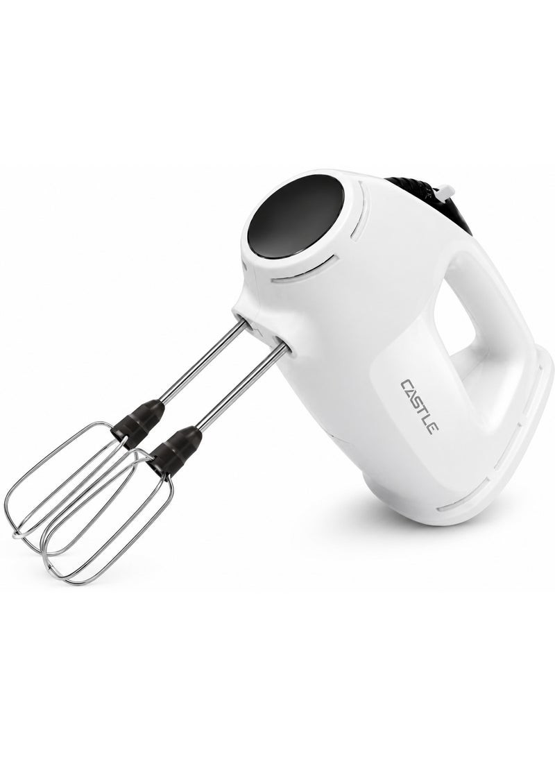 كاسل مضرب يدوي كاسيل 425 وات 4 ملحقات خاصية التربو أبيض – HM1000 - Image 4