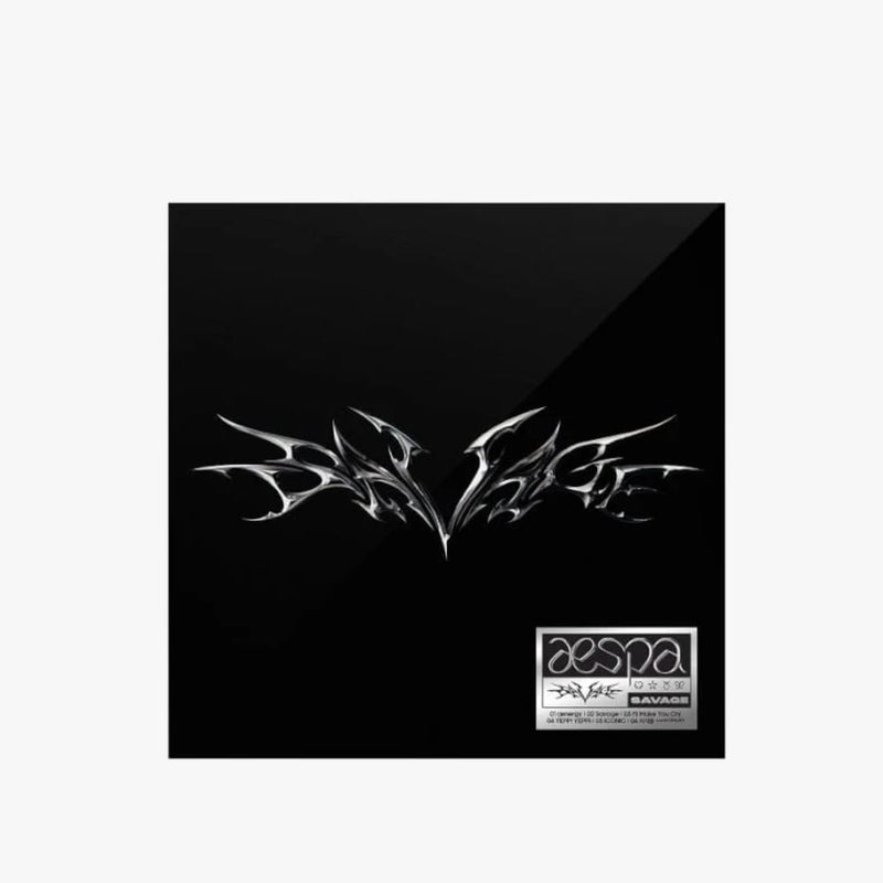 ألبوم aespa سافاج المصغر الأول نسخة SYNK DIVE ملصق - Image 1