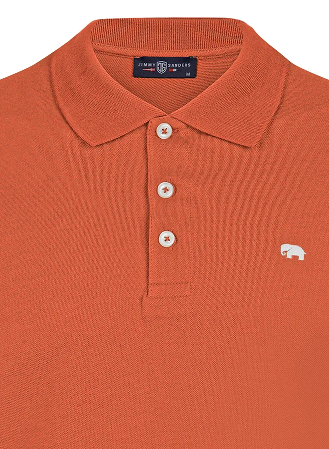 JIMMY SANDERS Pique Regular Fit Polo Shirt Short Sleeve