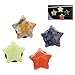 ORIESSE Boho Car Decor4pcs Stars Car Air Freshener Vent ClipsNatural Stone Crystals Air Vent ClipsHippie Decorations Accessories for WomenBest Wishes for Lover Friends - Image 2