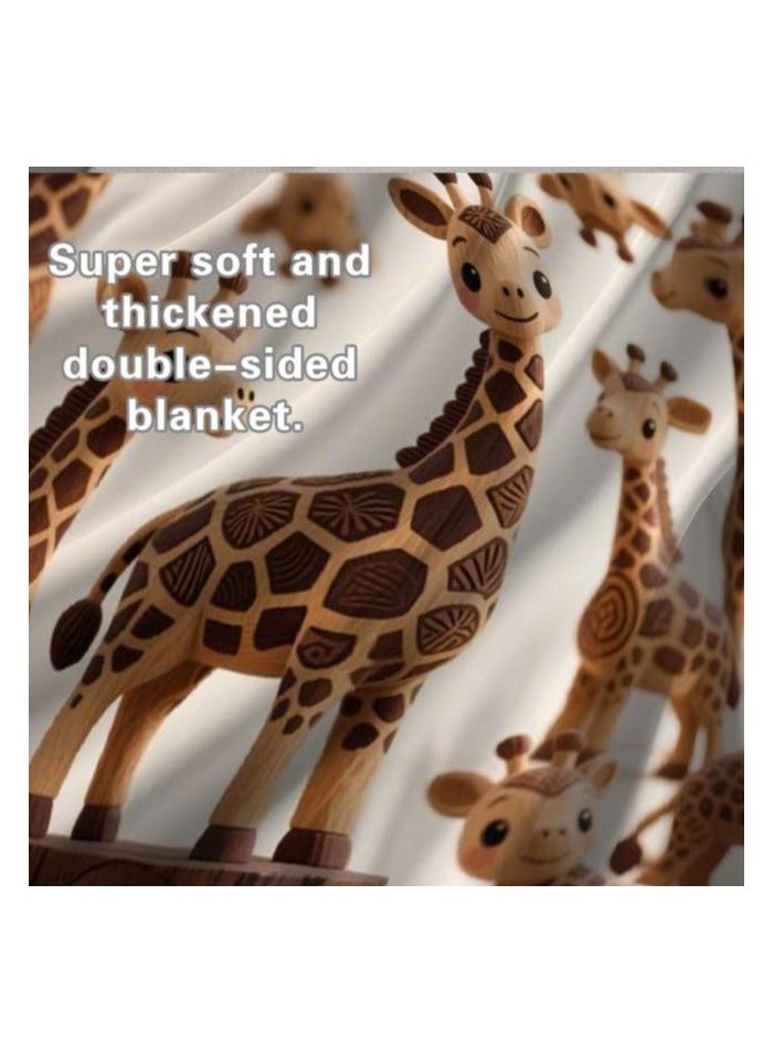 general Children's or student cartoon flannel thin blanket (warm and comfortable, suitable for sleep, games) 100cm*150cm - 61 - Image 1