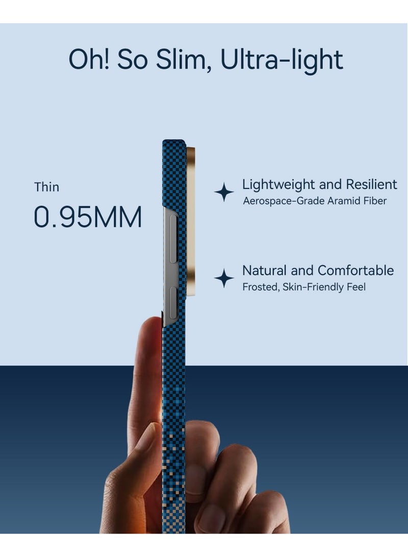 RAPTIC Aramid Skin for Samsung Galaxy S26 ULTRA Case [MagSafe] Ultra Slim 1500D Aramid Fiber cover - Serenity Emerald - Image 5