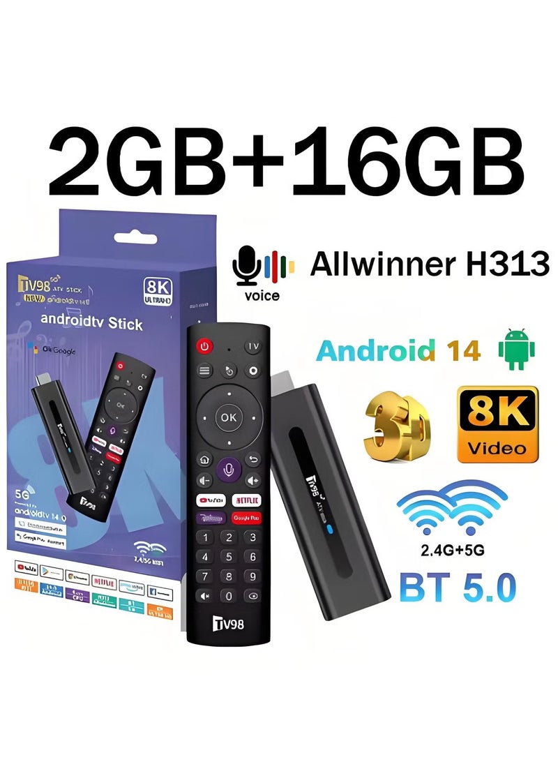 تلفزيون TV98 ATV أندرويد التلفزيون الذكي عصا - Image 1