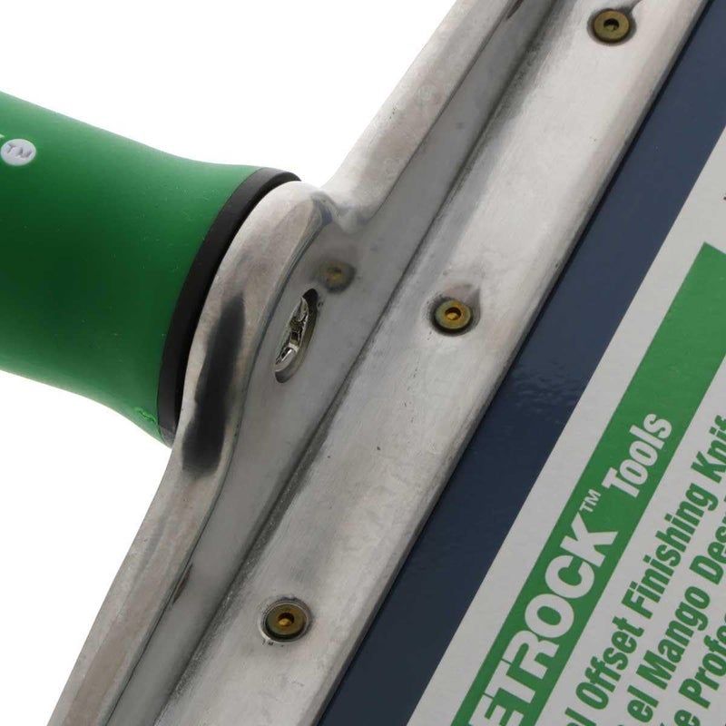 Sheetrock USG Offset Drywall Taping Knife - Blue Steel Blade (12-Inch) - Image 2