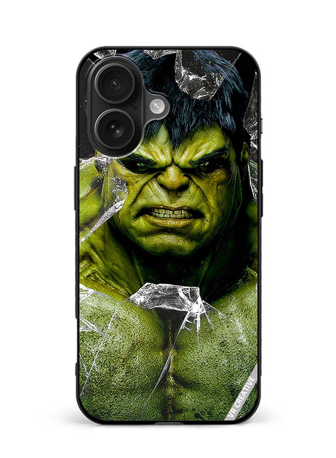 Protective Case Cover For Apple iPhone 16 Plus Hulk Design Multicolour