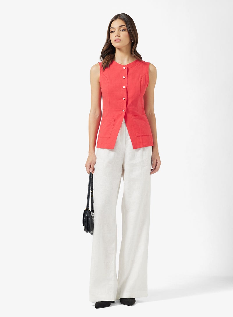 ايلا بلوزة بدون أكمام - Image 4