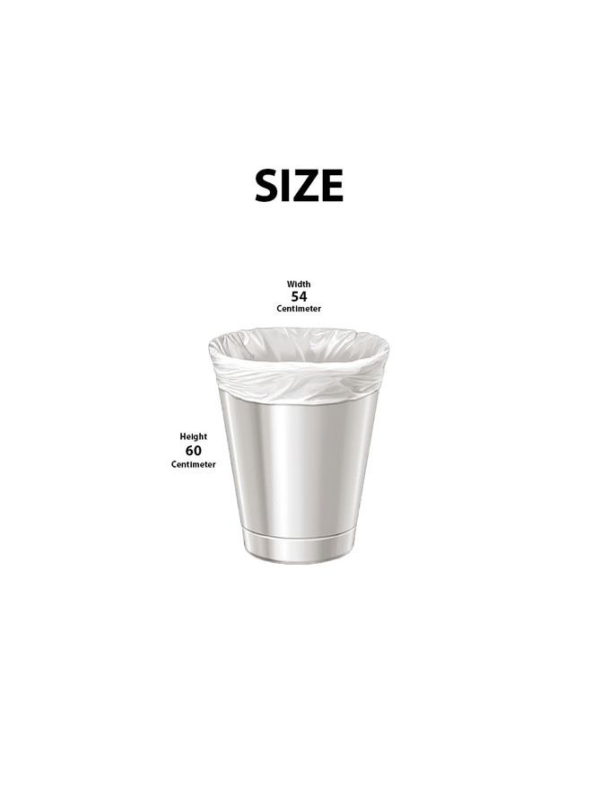 cleaning superstore Multi-Purpose Fragrance Scented Garbage Bag Roll for Garbage Bin/Dust Bin/Waste Basket/10 Gallons/30 Bags/54x60 cm/Lemon/Yellow (Pack Of 3) - Image 4