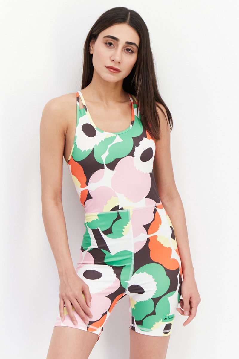 Adidas Adidas x Marimekko Women Sportswear Fit Outdoor Playsuit, Multicolor  - Image 1