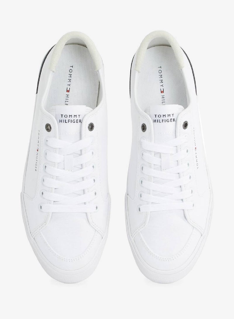 TOMMY HILFIGER Core Vulcanised Canvas Sneakers - Image 4