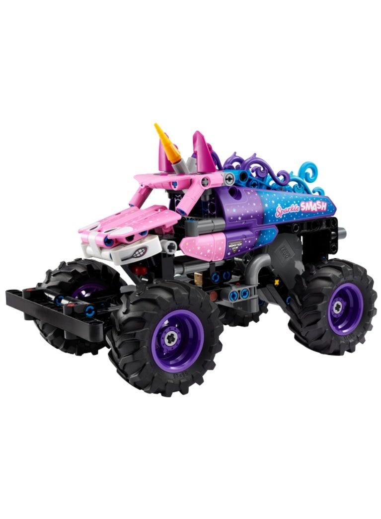 LEGO Technic Monster Jam Sparkle Smash Pull-Back Building Set - Image 2