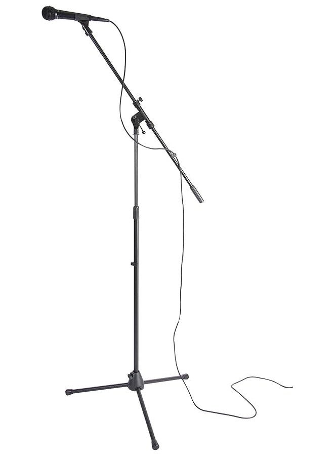 OnStage On-Stage MS7701B Tripod Microphone Boom Stand - Image 1