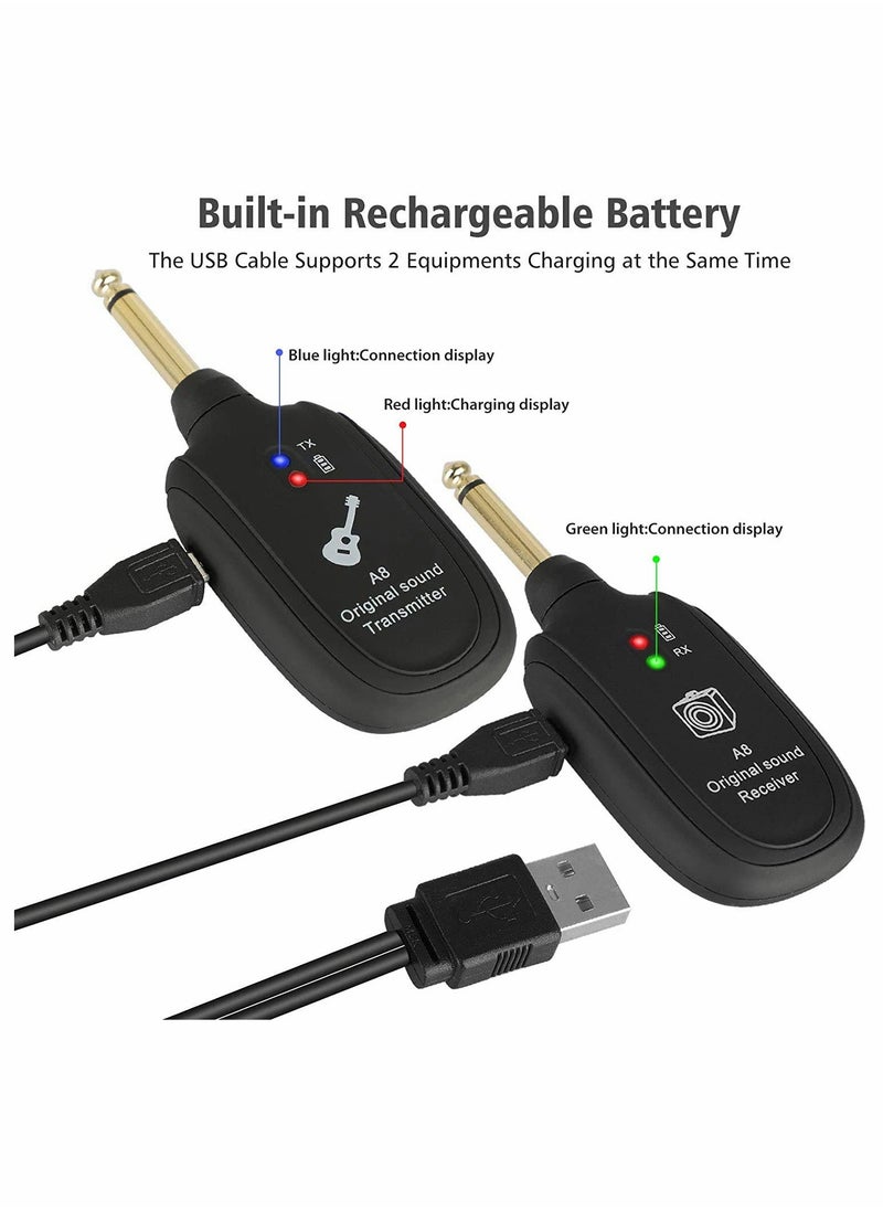 KASTWAVE Wireless Guitar Transmitter Receiver Set  - Image 5