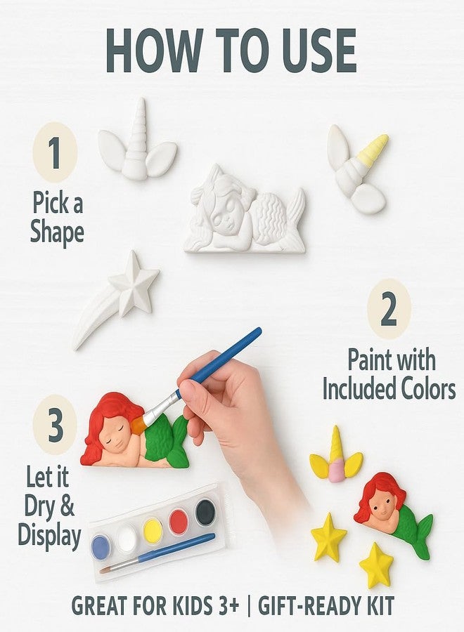 ELYSIAN HANDS Craft Set for Kids Painting kit (Mermaid_Craft_Set) - Image 3