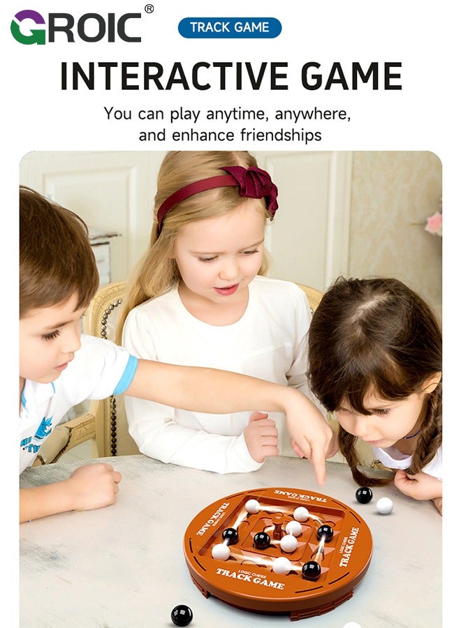 GROIC Rotating Track Chess Board Game, Logic Educations Strategy Board Game for Kids Age 3 and up, Excellent Educational Board Game, Sturdy Game Board Best Board Game for the Family - Image 5