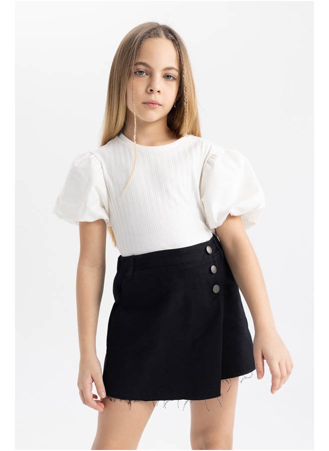DeFacto - Girl Regular Fit Woven Skirt - Image 1