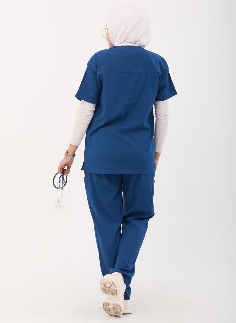 sezer Women's Scrub Caesar Color - Soft petroleum cotton for your brilliance and comfort every work day! - Image 5