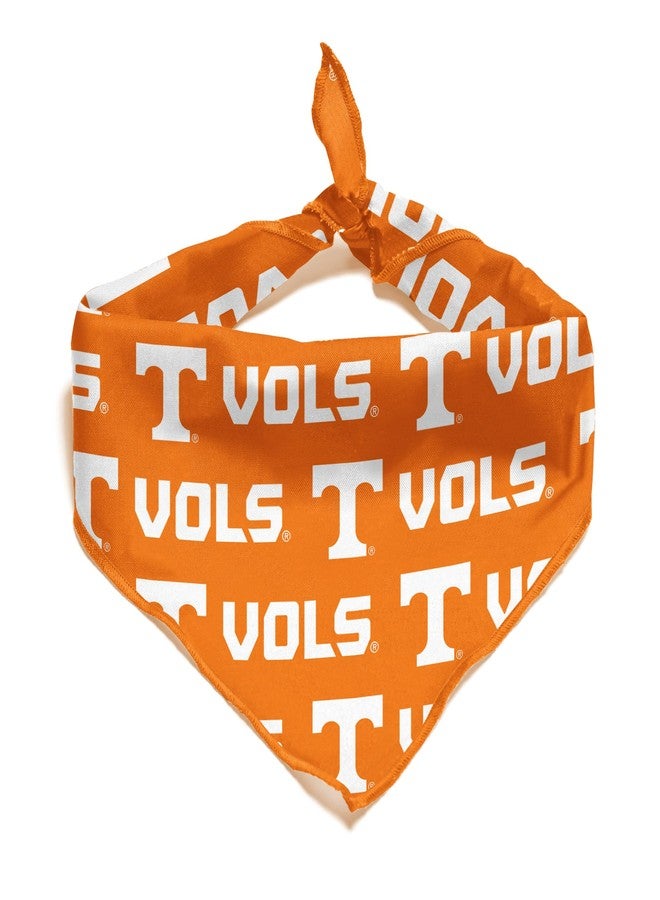 ShopInstaPets Tennessee Volunteers Officially Licensed Bandana for Dogs and Cats | Fits Pets Great Gift Idea | Easy-to-Tie (Small, 13") - Image 2