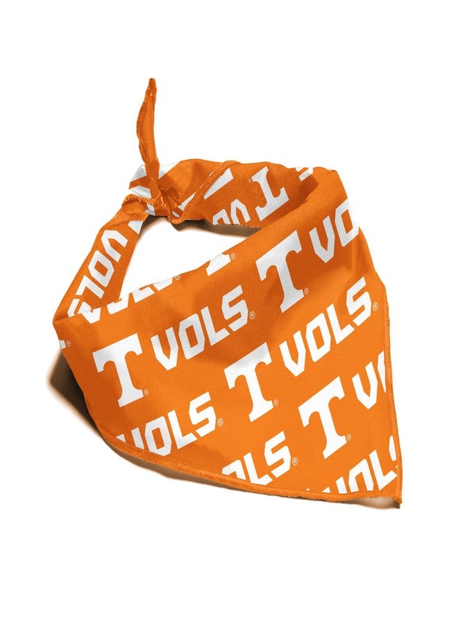 ShopInstaPets Tennessee Volunteers Officially Licensed Bandana for Dogs and Cats | Fits Pets Great Gift Idea | Easy-to-Tie (Small, 13") - Image 1