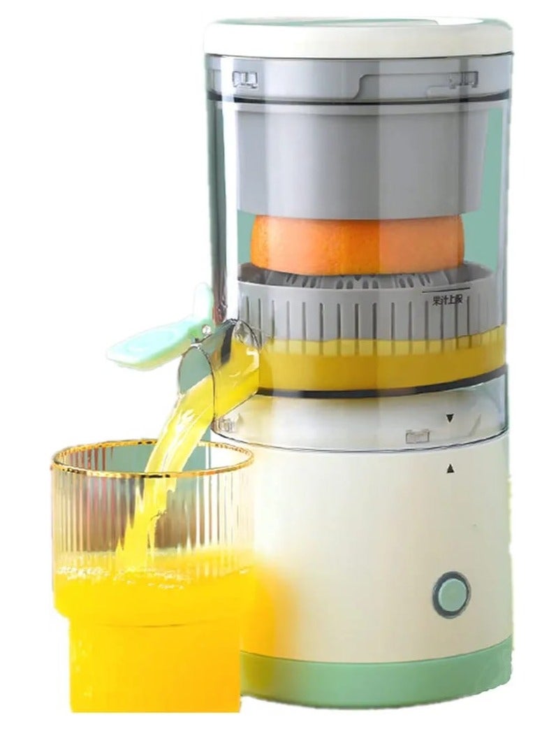 Citrus Juicer, Electric Orange Squeezer with Powerful Motor and USB Charging Cable, Juicer Extractor, Lime Juicer, Suitable for Orange, Citrus, Apple, Grapefruit and Pear  - Image 1