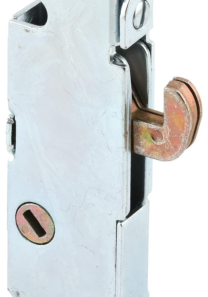PRIME-LINE E 2014 Adjustable Mortise Lock with Spring-Loaded Hook Latch for Sliding Patio Doors - Image 1